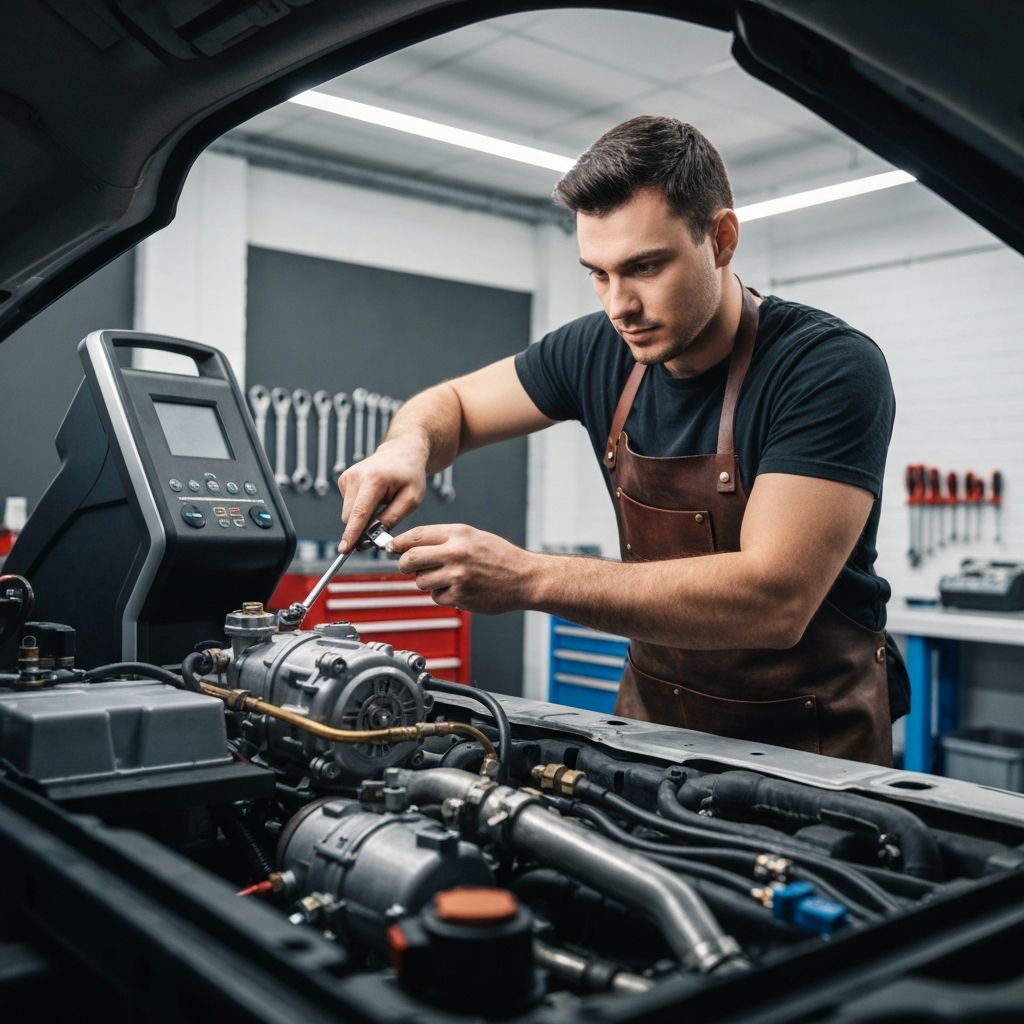 Car AC repair service